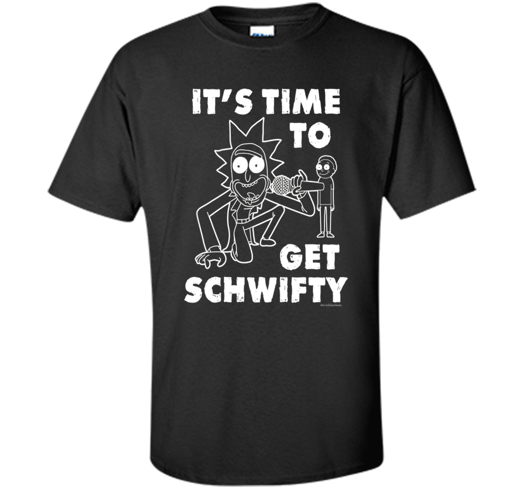 Rick & Morty It's Time To Get Schwifty 1 Color White