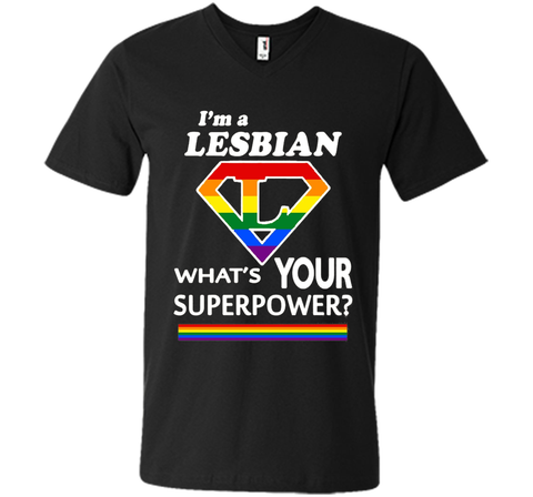 a lesbian whats your superpower rainbow gay pride flag shirt