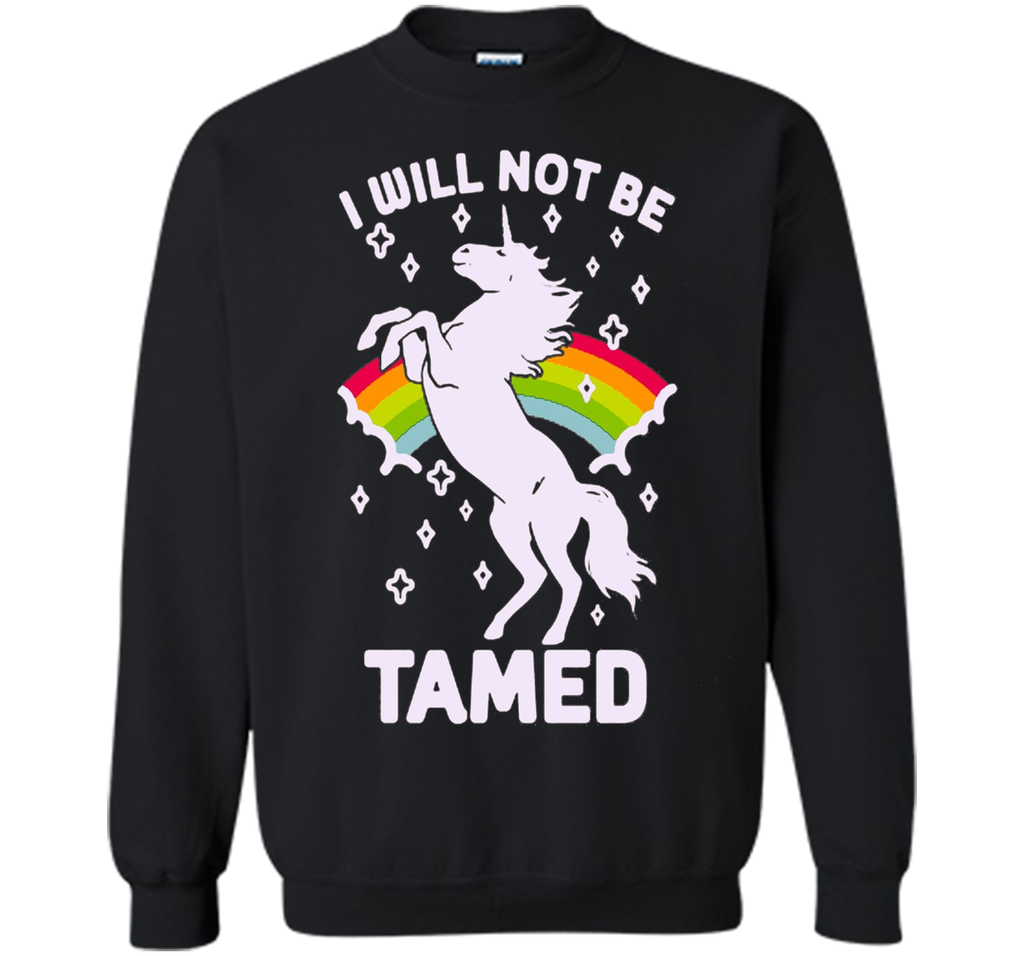 i will not be cute unicorn ride horse rainbow gay flag shirt