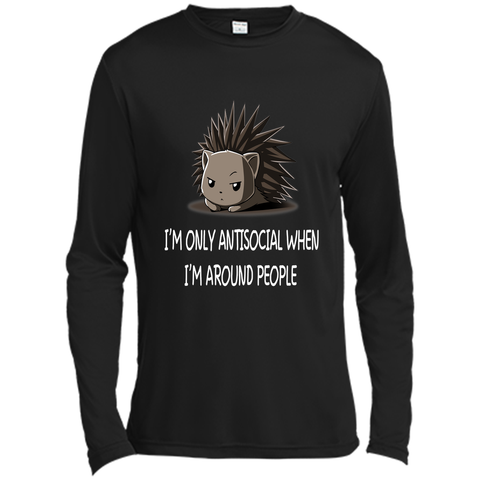 I'm only antisocial  when i'm around people-lovely porcupine-lovely animal
