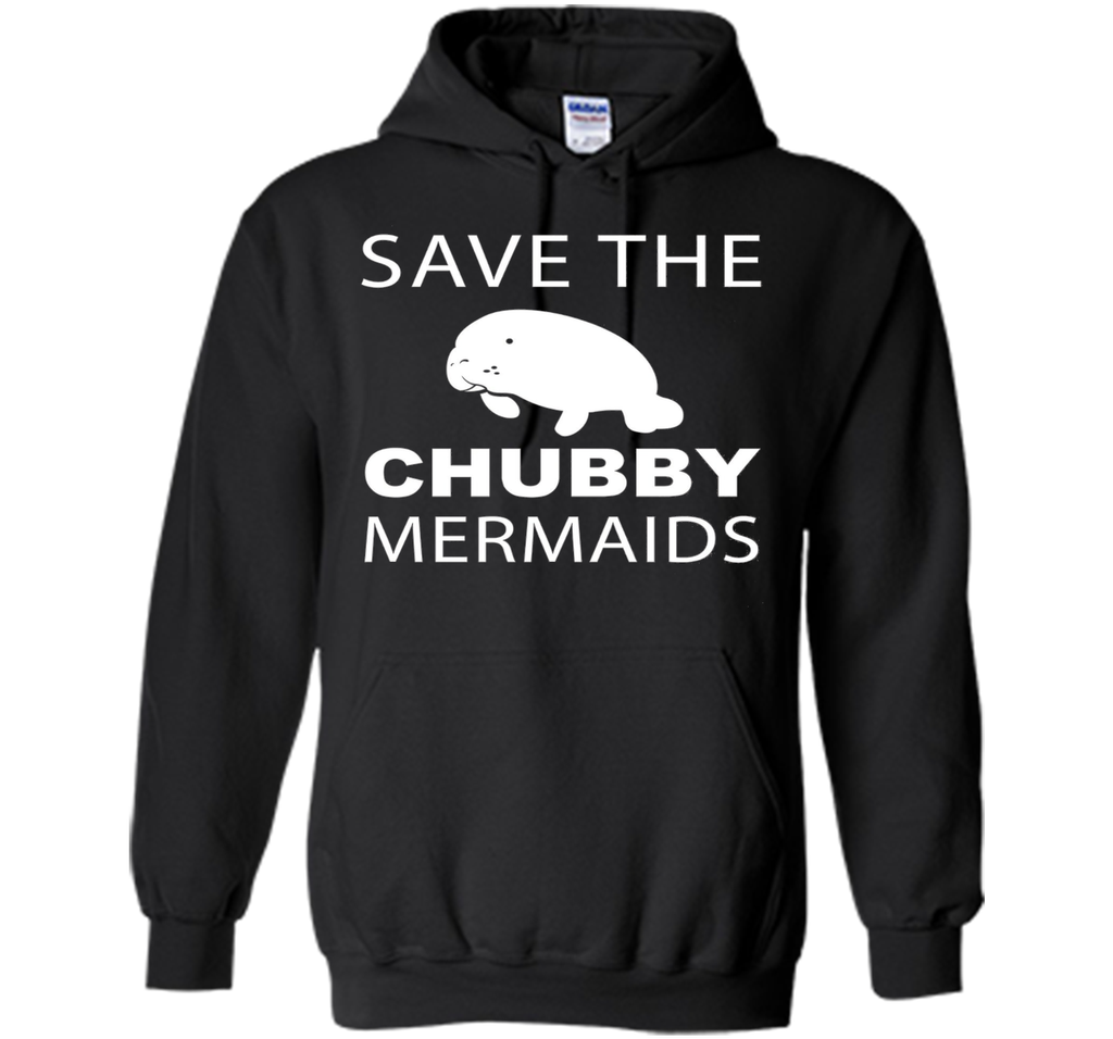 Women's Save The Chubby Mermaids Manatees Apparel T-Shirt