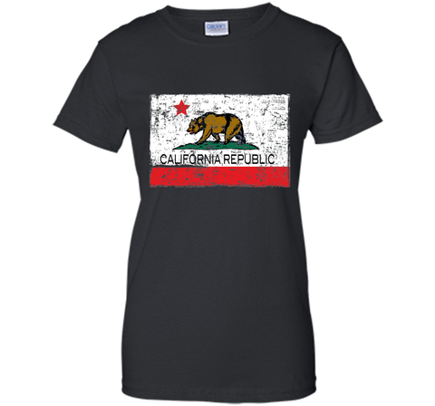 Vintage California Republic T-shirt Cali Life I Love CA