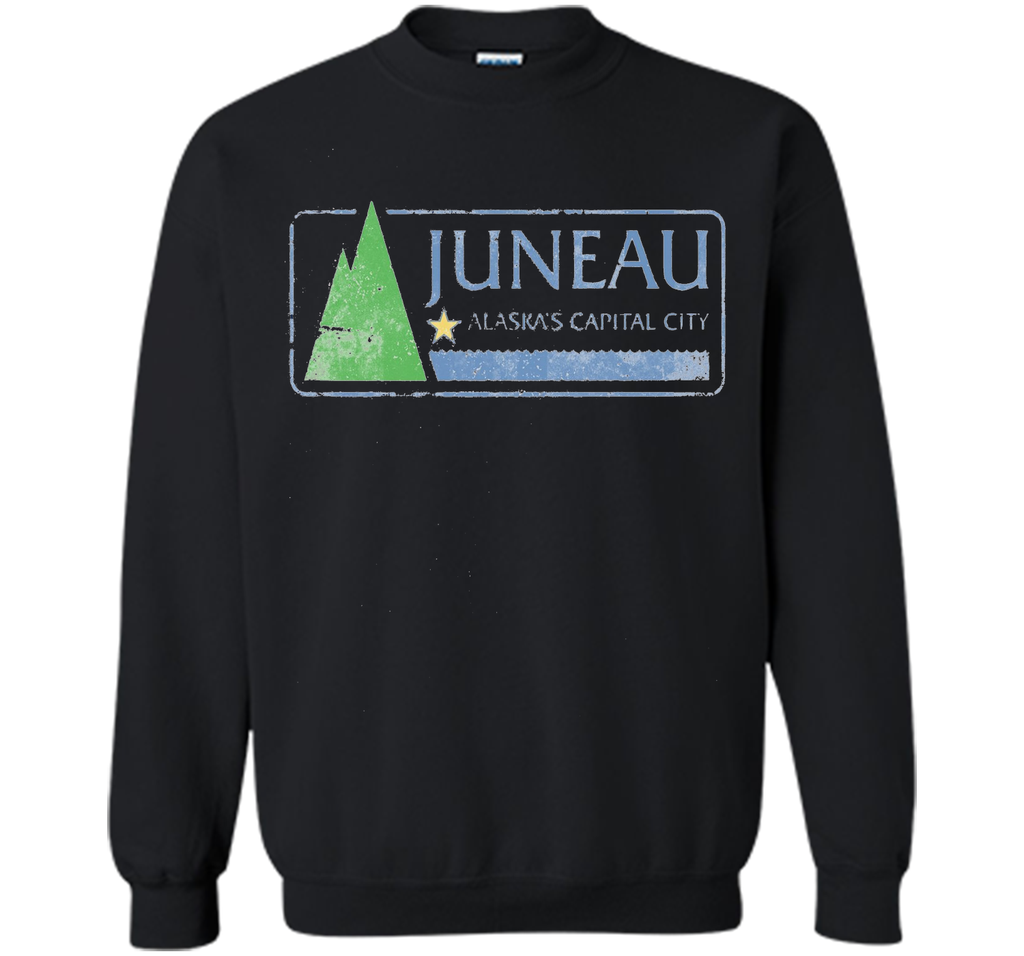 City Flag of Juneau Alaska Travel T Shirt