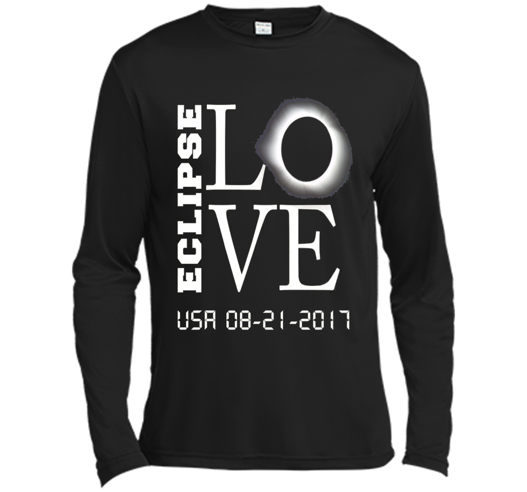 LOVE Circle Total Solar Eclipse Celestial Fanatic T-shirt