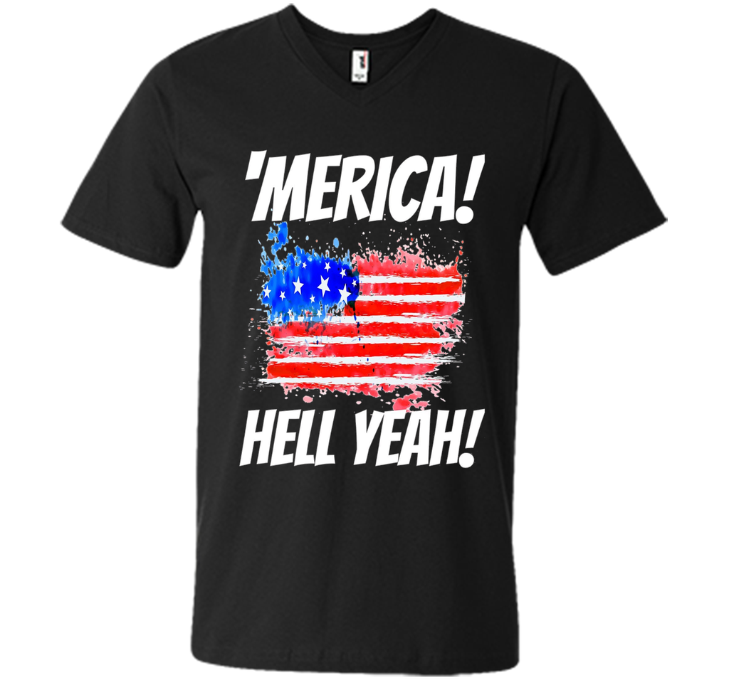 'Merica Hell Yeah TShirts! Tee For Proud Patriotic Americans