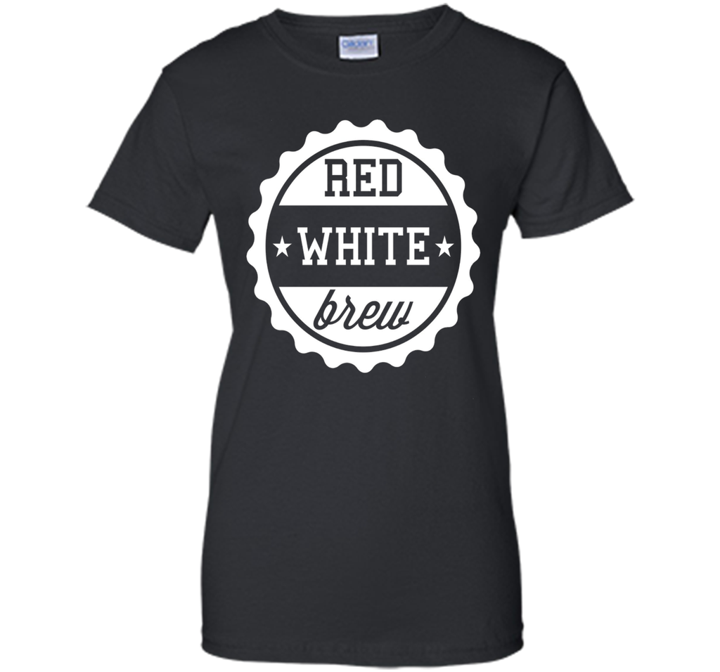 Red White Brew Tee
