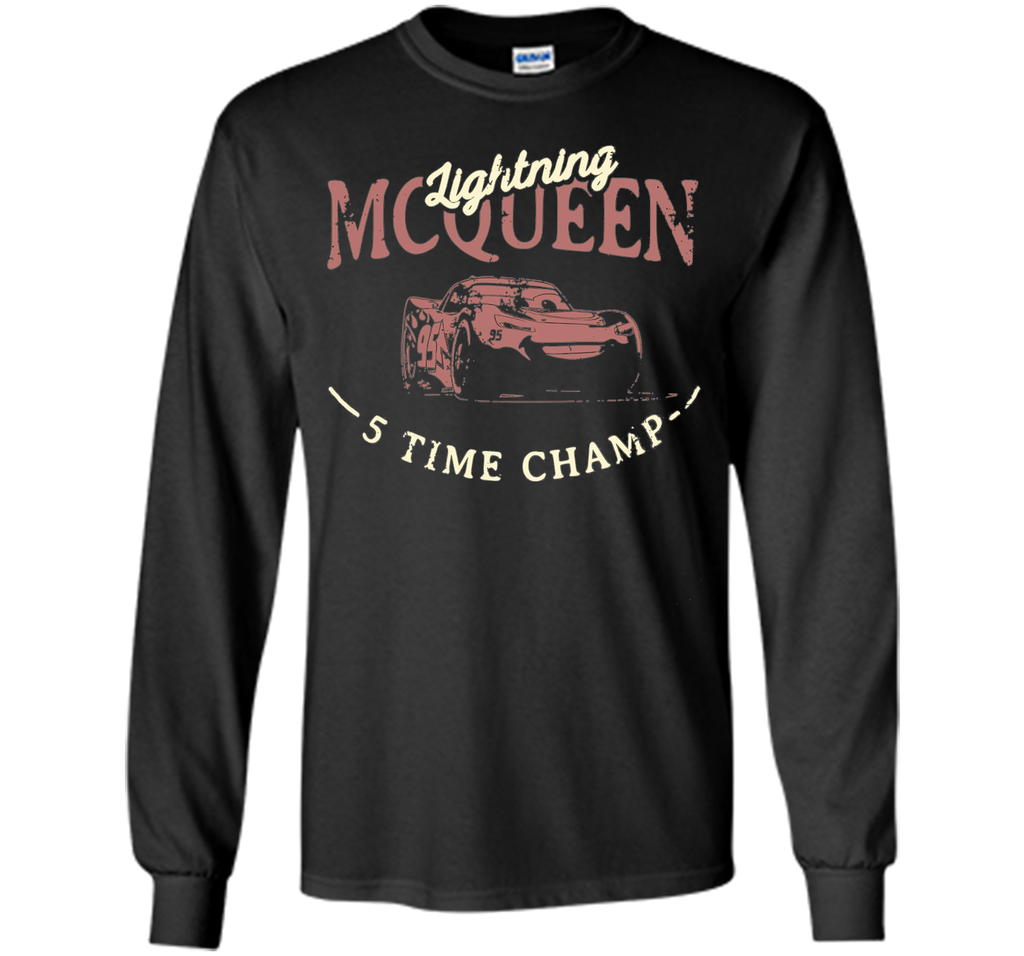Disney Pixar Cars 3 McQueen Vintage Craft Graphic T-Shirt