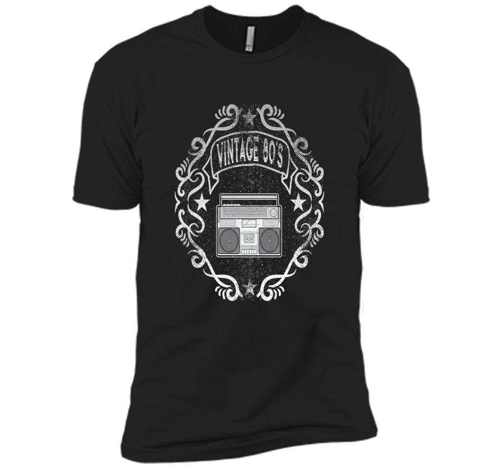 Classic Vintage Old School 80's Boom Box T-Shirt