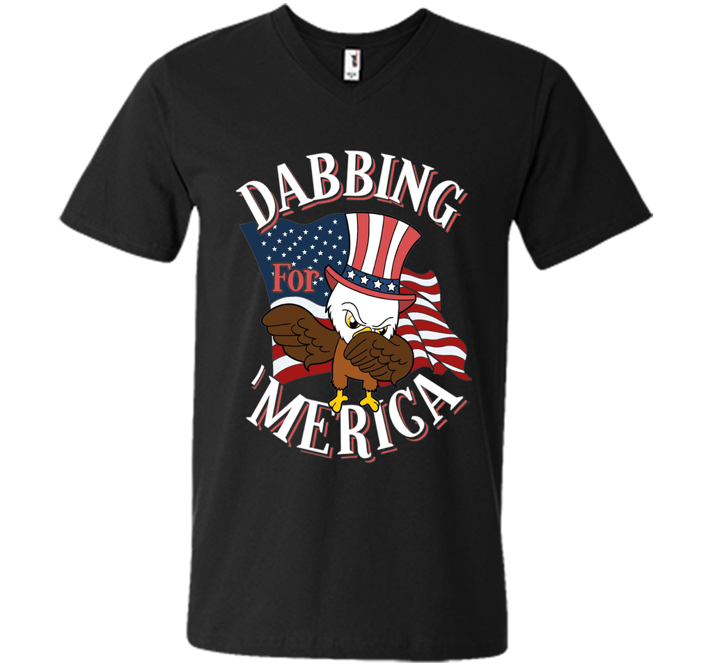 Dabbing Eagle for Merica T-Shirt Independence