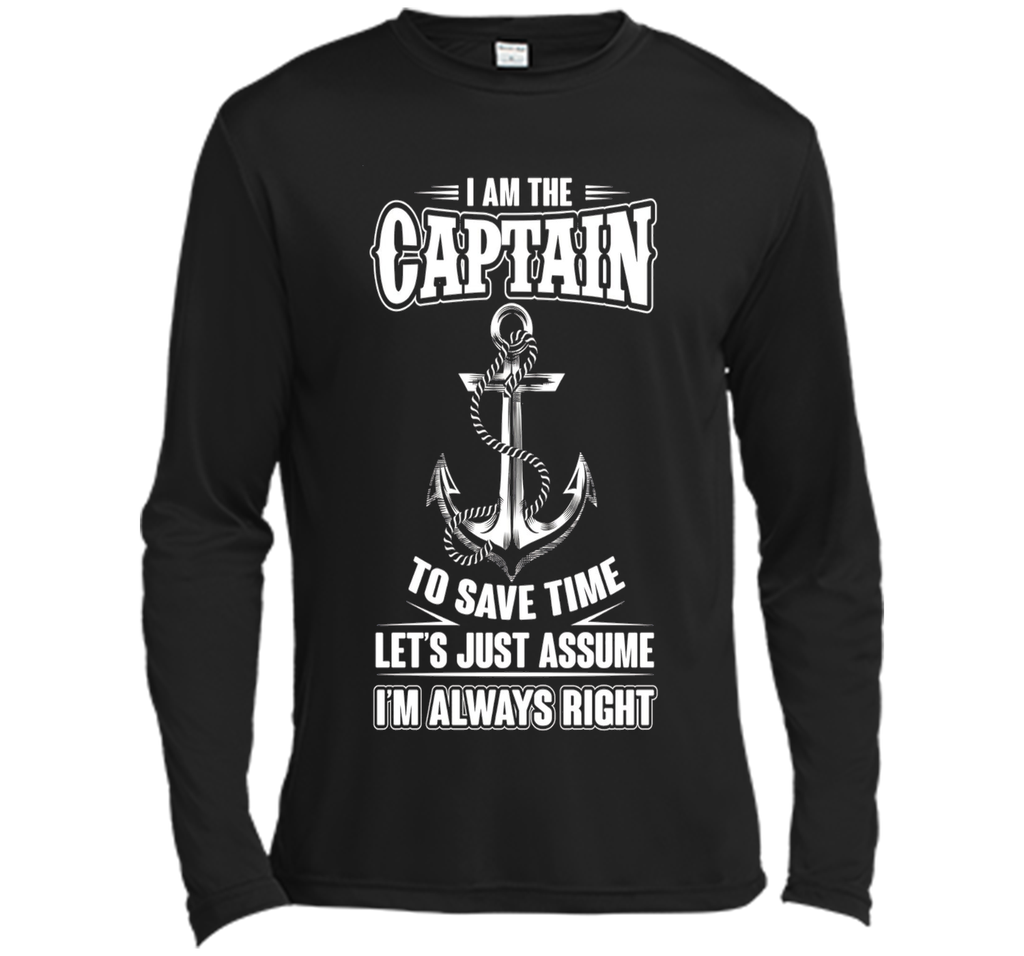 I Am The Captain T-shirt Boat Captain Tee