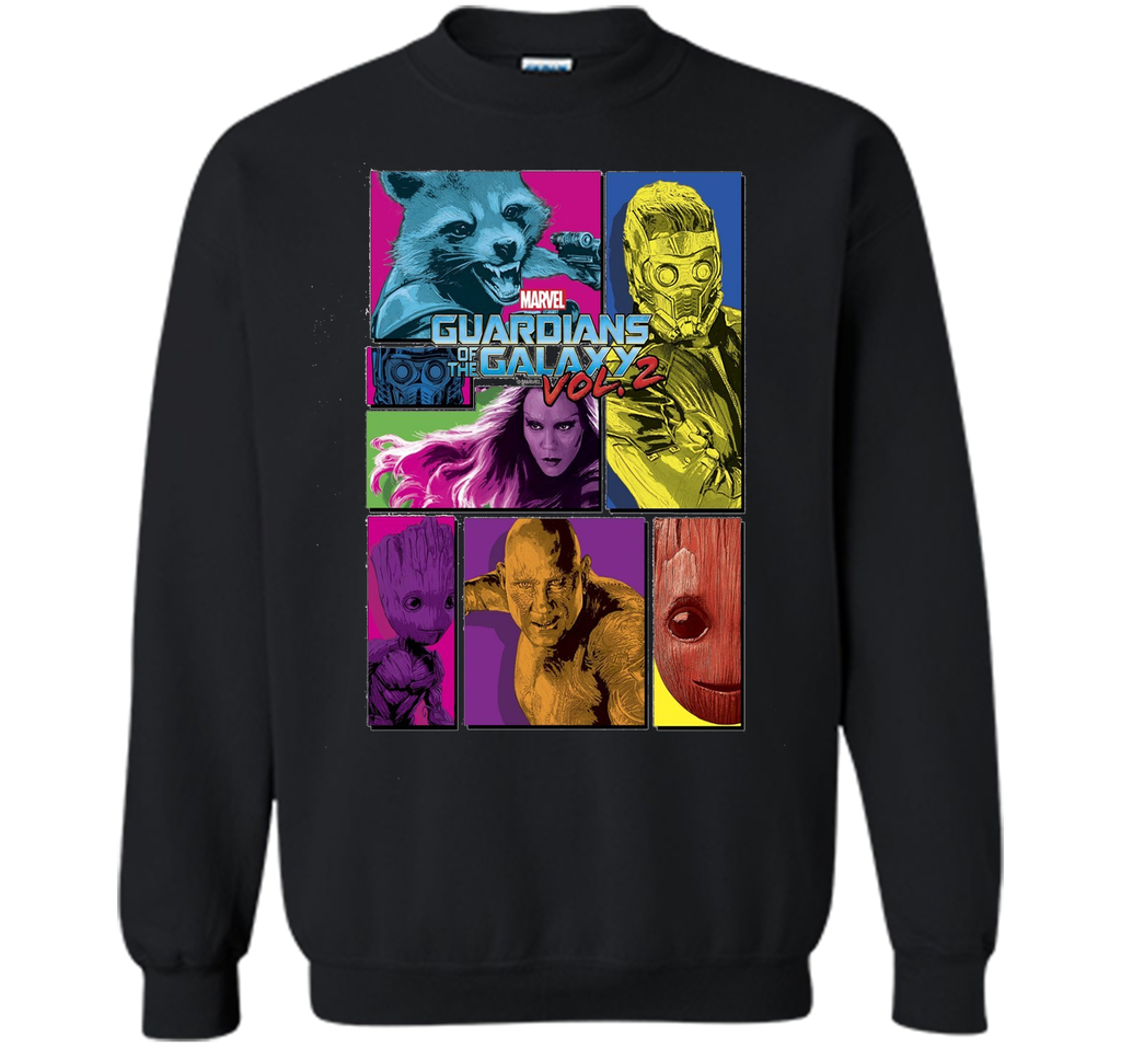 Marvel Guardians of the Galaxy 2 Team Puzzle Graphic T-Shirt