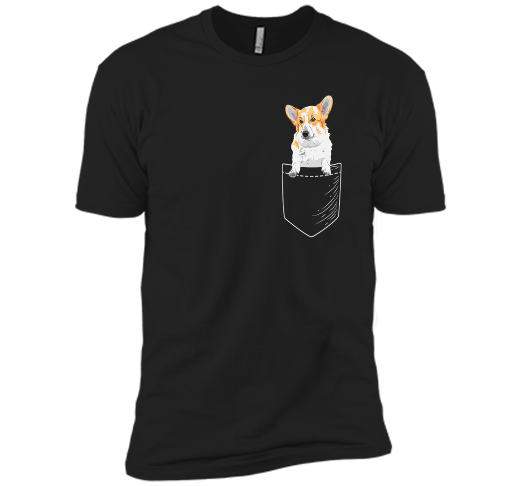 Corgi in Pocket Shirt