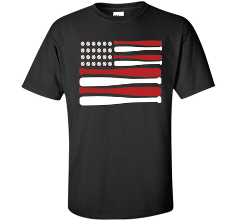 Baseball Flag US 4th July TShirt