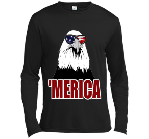 'Merica Patriotic Bald Eagle Graphic T-Shirt