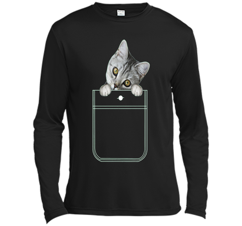 Adorable Cat Shirt, Kitty in My Pocket Tee by Zany Brainy