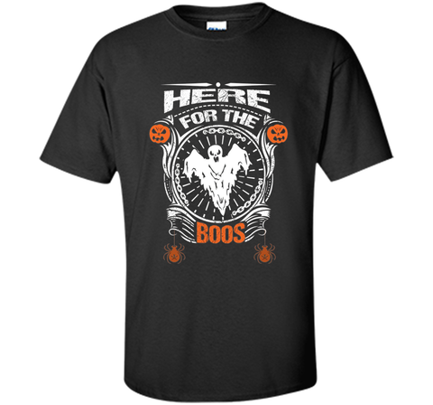 Boos Tshirt Halloween Ghost and Spider Tshirt shirt