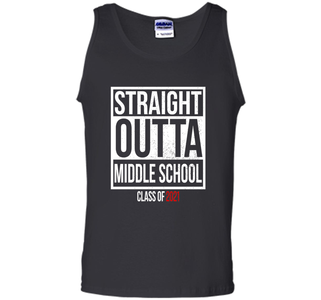 Straight Outta Middle School Graduation Gift T-Shirt