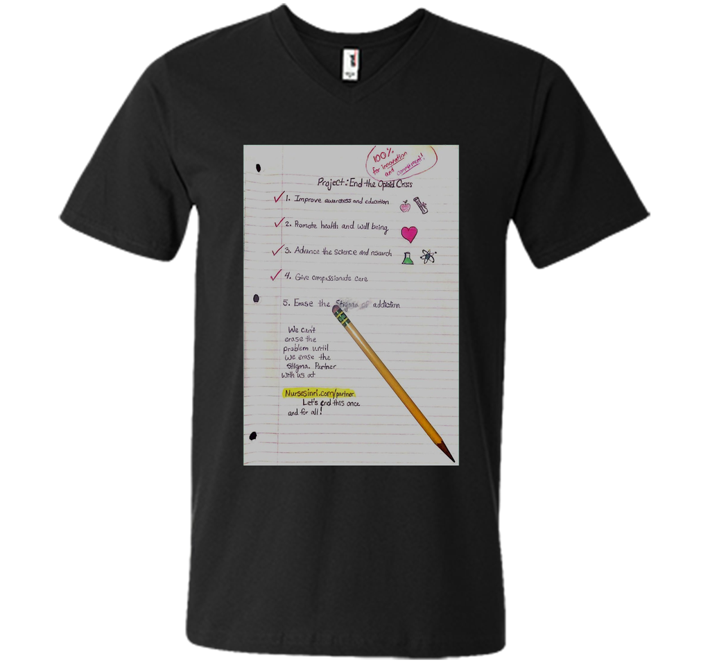 Erase the Stigma motivational tshirt