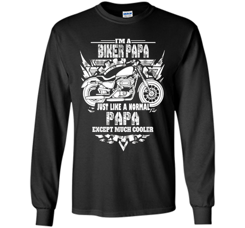 I'm a biker papa shirt - Motorcycle Rider T-shirt