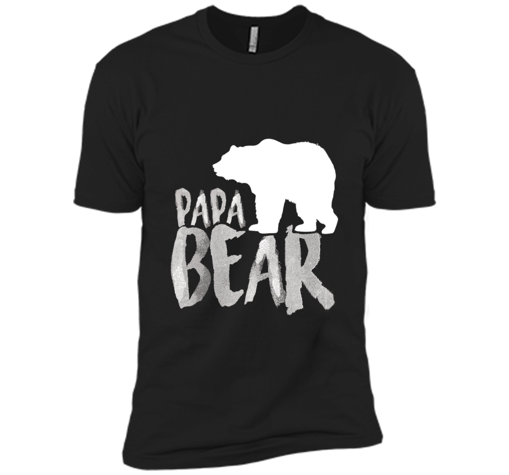 Mens Papa Bear Family Tulioct T-Shirt - Gift for father day