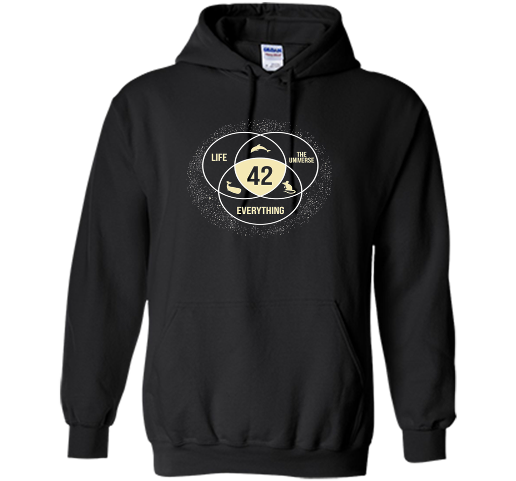 the answer to life universe and everything t-shirt