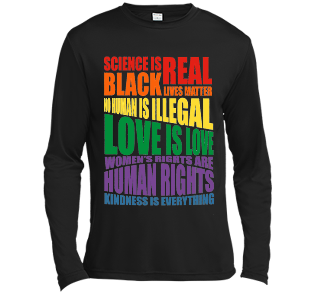 Men & Women's Science Is Real LGBT T-shirt Equality Feminist cool shirt