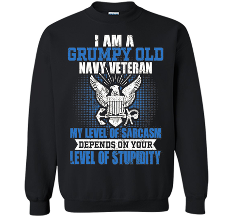 I'm A Grumpy Old Navy Veteran My Level Of Sarcasm Depends On