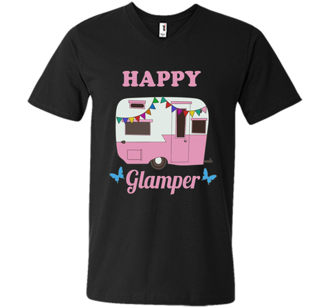 Happy Glamper - Glamping, Camping T-Shirt