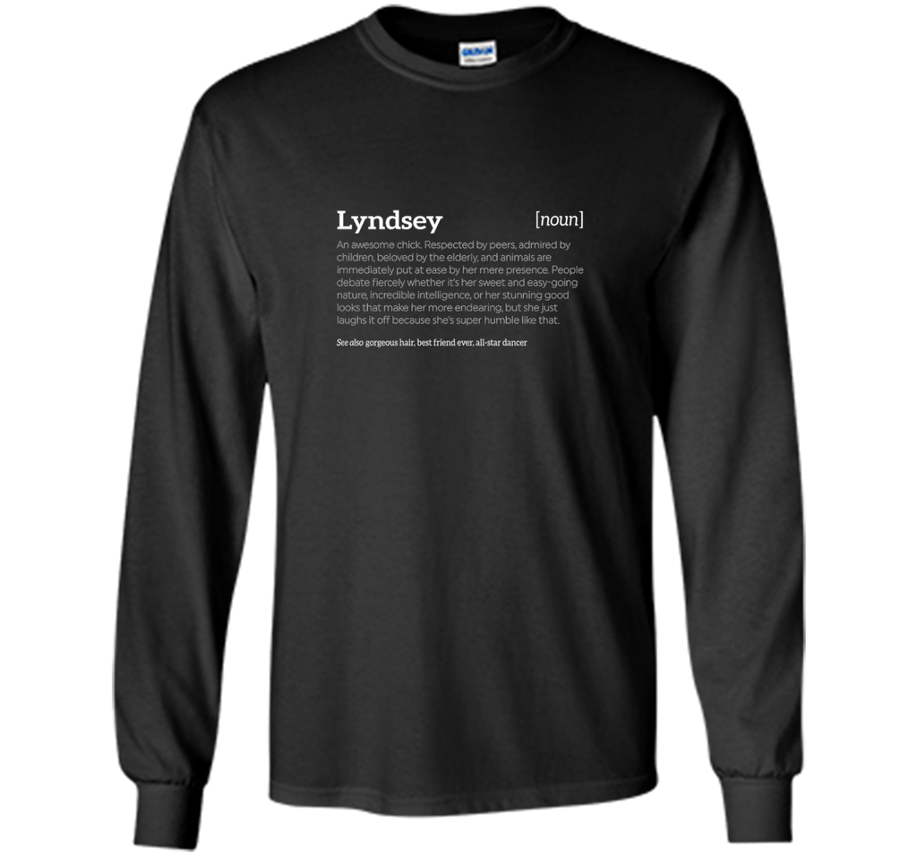 Lyndsey is an Awesome Chick | Funny Compliment T-shirt