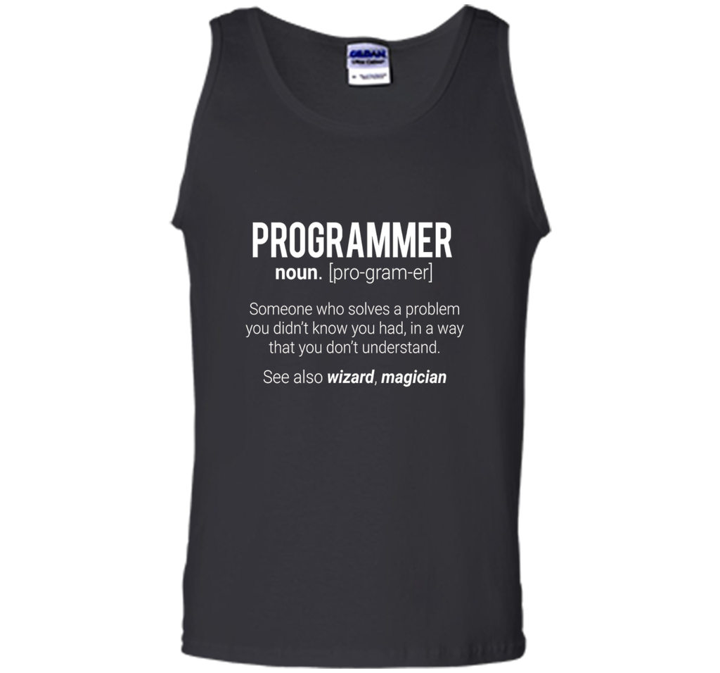Funny Programmer Meaning T-Shirt - Programmer Noun Defintion