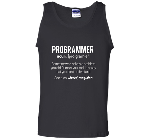 Funny Programmer Meaning T-Shirt - Programmer Noun Defintion