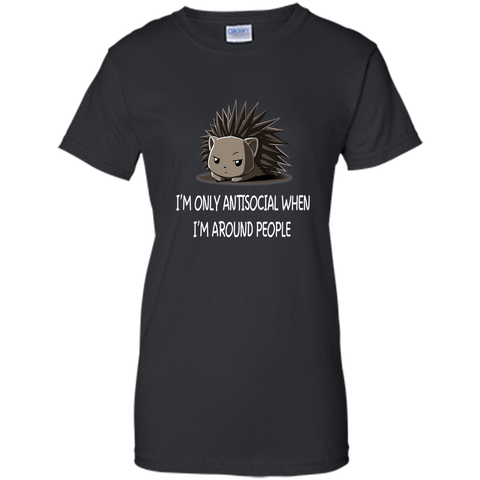 I'm only antisocial  when i'm around people-lovely porcupine-lovely animal