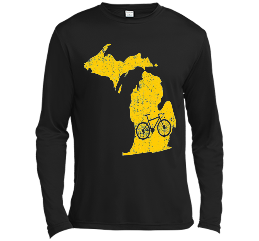 Michigan Home State Bike | Ann Arbor | Cycling Gift & Shirt
