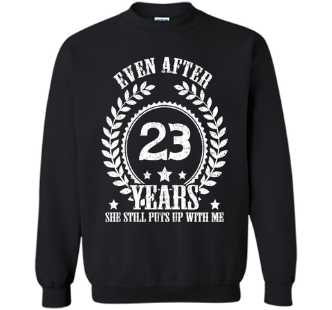 23 Years Anniversary Shirt - Funny Anniversary Gift For Him