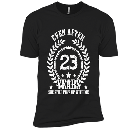 23 Years Anniversary Shirt - Funny Anniversary Gift For Him