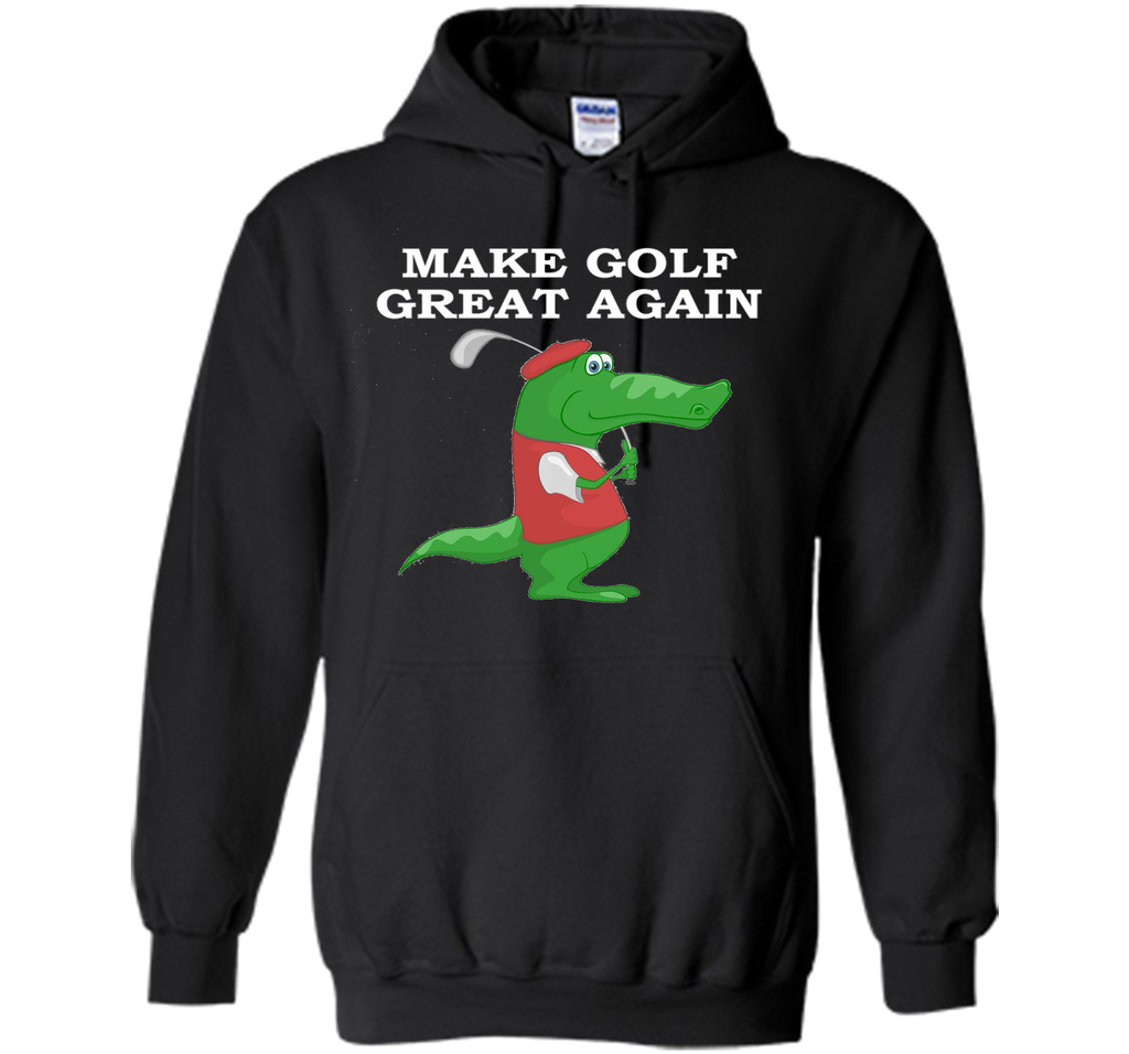 Make Golf Great Again Funny Joke Alligator Shirt