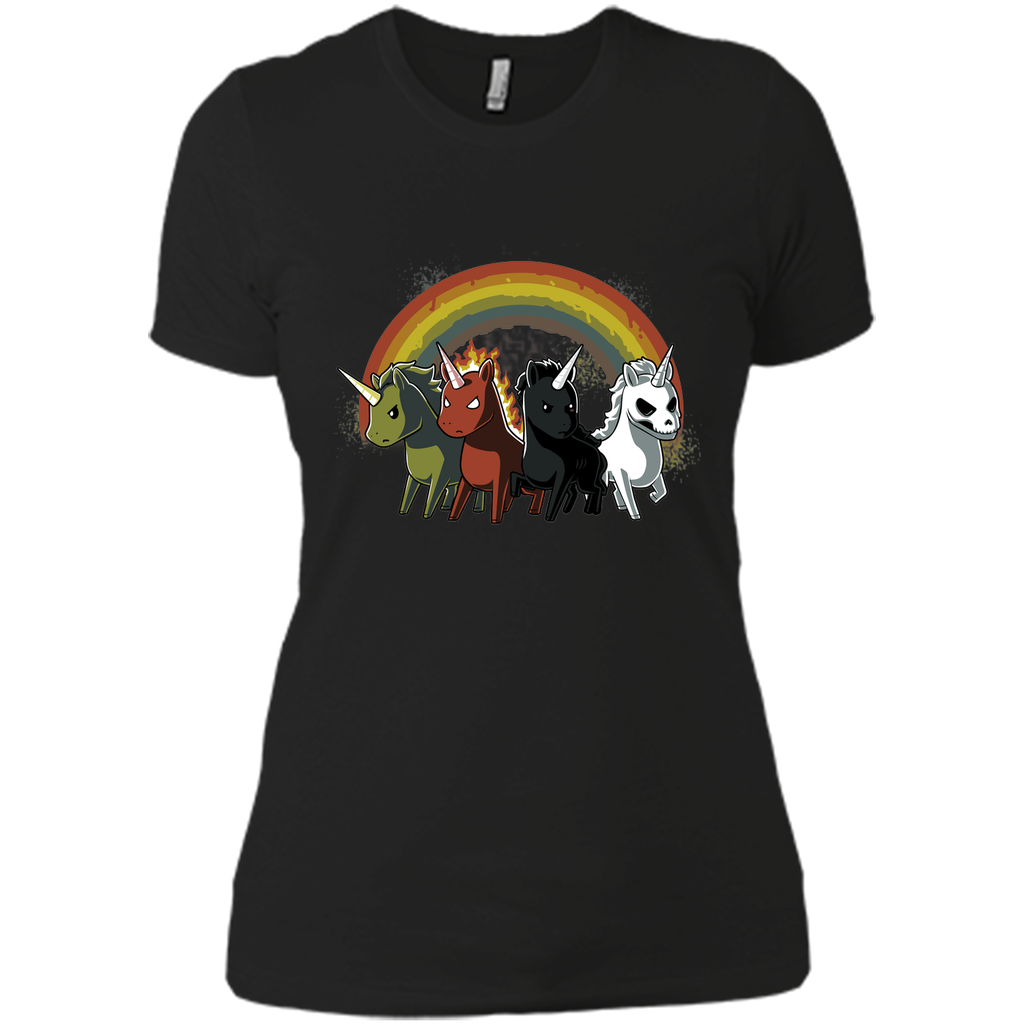 four unicorns of the apocalypse-lovely unicorn t shirt