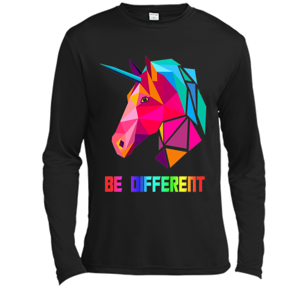 LGBT PRIDE LESBIAN UNICORN BE DIFFERENT TSHIRT