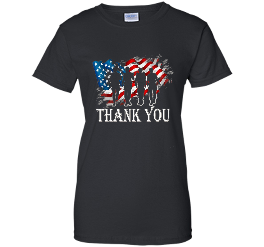Thank You Soldier USA Patriotic 4th of July 2017 t shirt