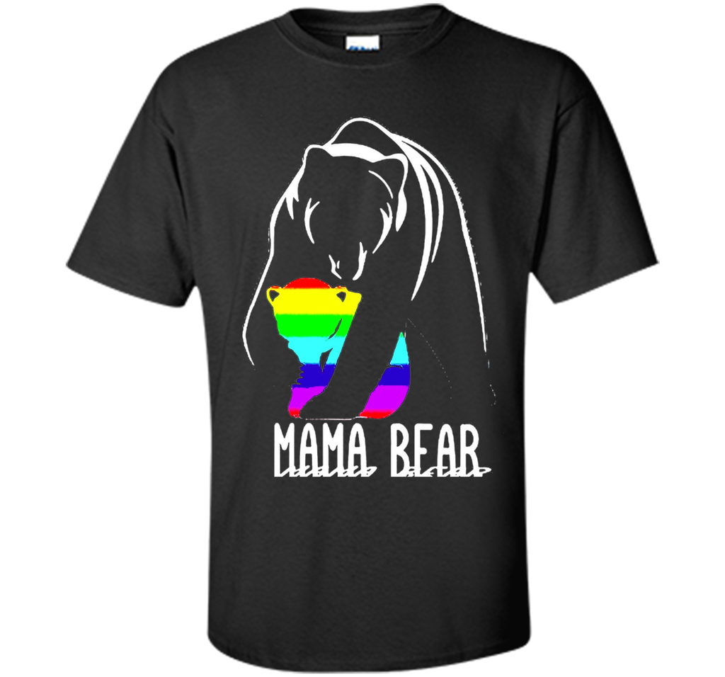 mama nana mum bears gay pride lgbt love rainbow t shirt