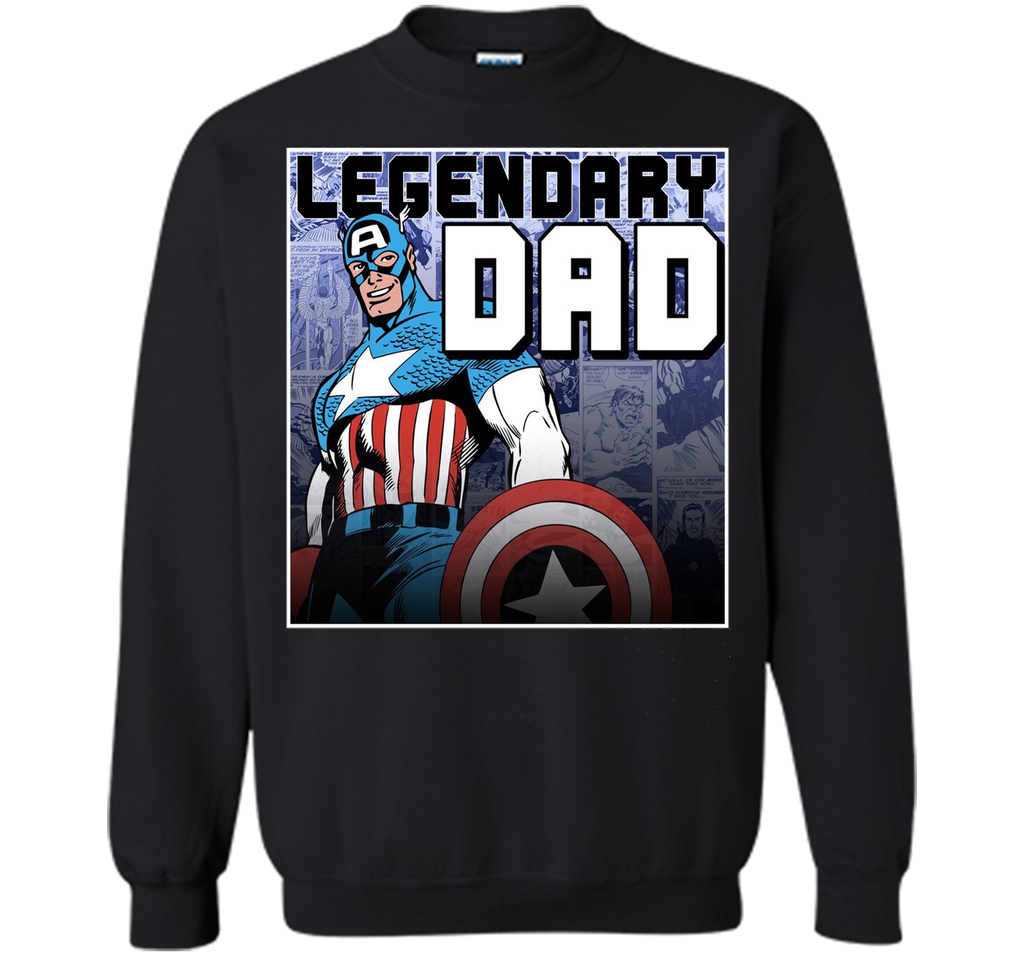 Marvel Captain America Father's Day Legend Graphic T-Shirt