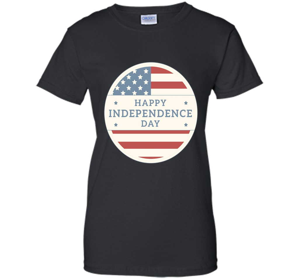 Happy Independence Day American Flag T-Shirt