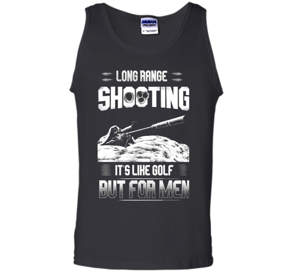 Long range shooting it's like golf but for men