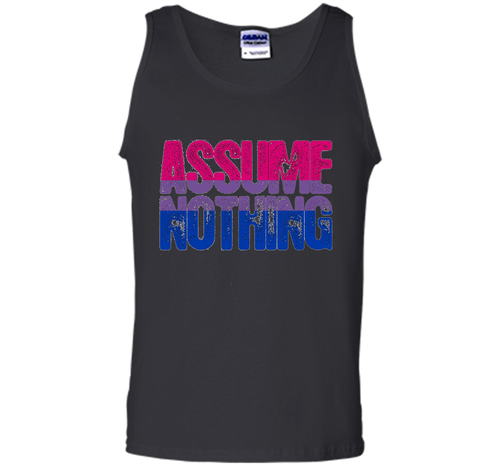 Assume Nothing - Bisexual Pride T-Shirt