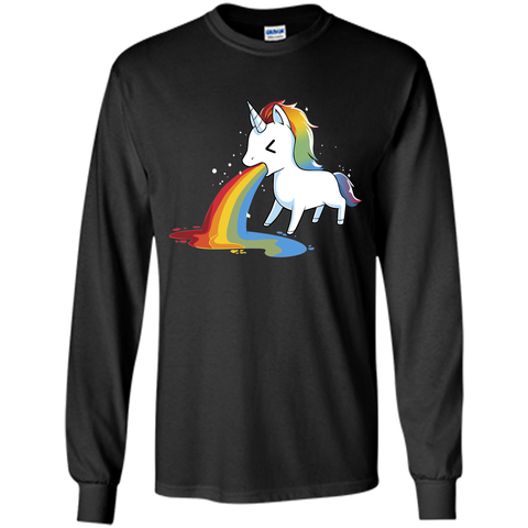 where rainbows come from-lovely unicorn t shirt