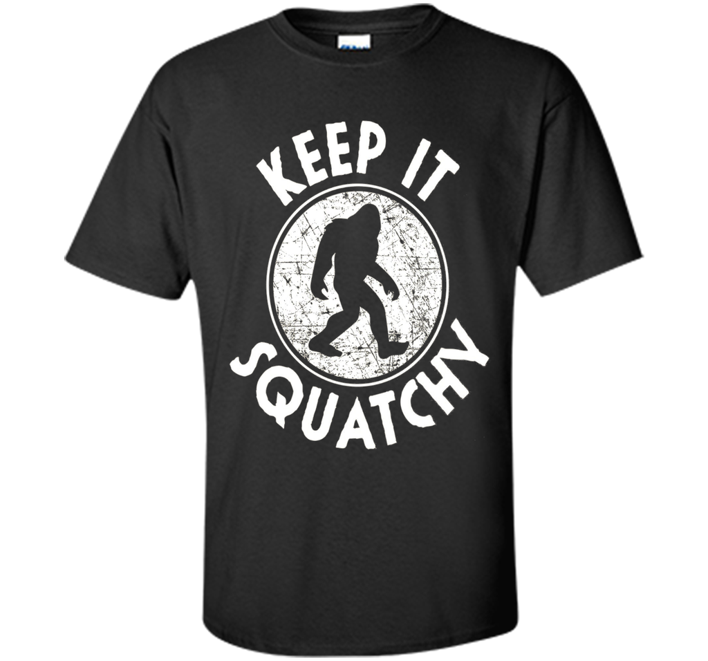 Keep it Squatchy Bigfoot T-Shirt Funny Sasquatch Gift