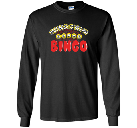 Yelling Bingo Shirt for Players Funny Game Shirt