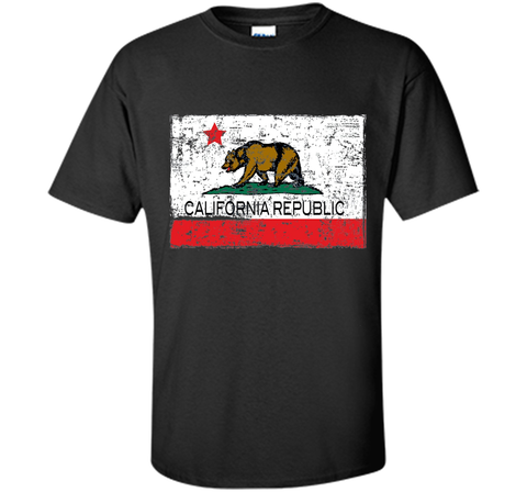 Vintage California Republic T-shirt Cali Life I Love CA