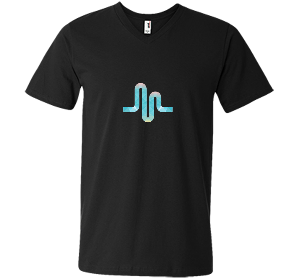 sea musical.ly T-shirt (Fitted Cut)