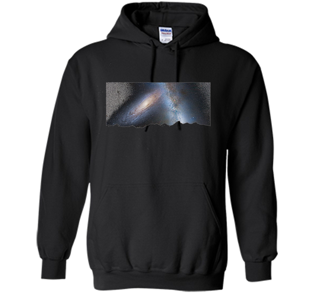 Milky Way T-Shirt Stars Andromeda Country Night Sky